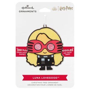 New! Harry Potter Luna Lovegood Metal & Enamel Hallmark Christmas Ornament